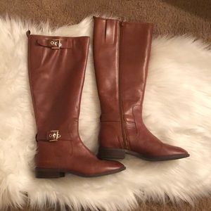 Nine West Brown Riding Boots